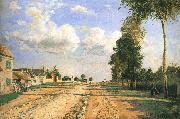 Camille Pissarro Versailles Road Germany oil painting artist